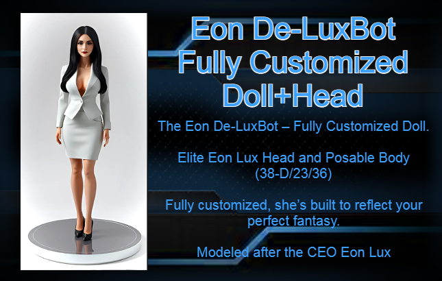 De-Luxbot Doll Fully Customized Body+Head