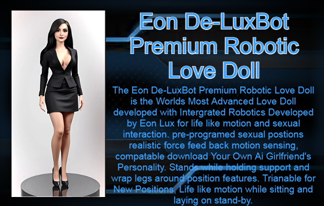 De-Luxbot Doll Fully Customized Ai Robotic Body+Head