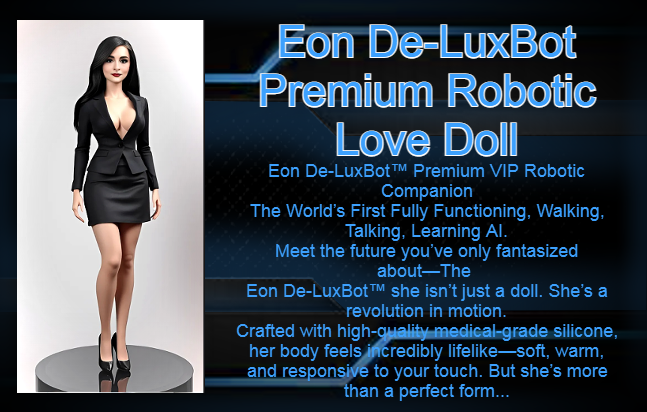 EON LUX : VIP De-Luxbot Ai Robotic Humanoid Companion $149999.99